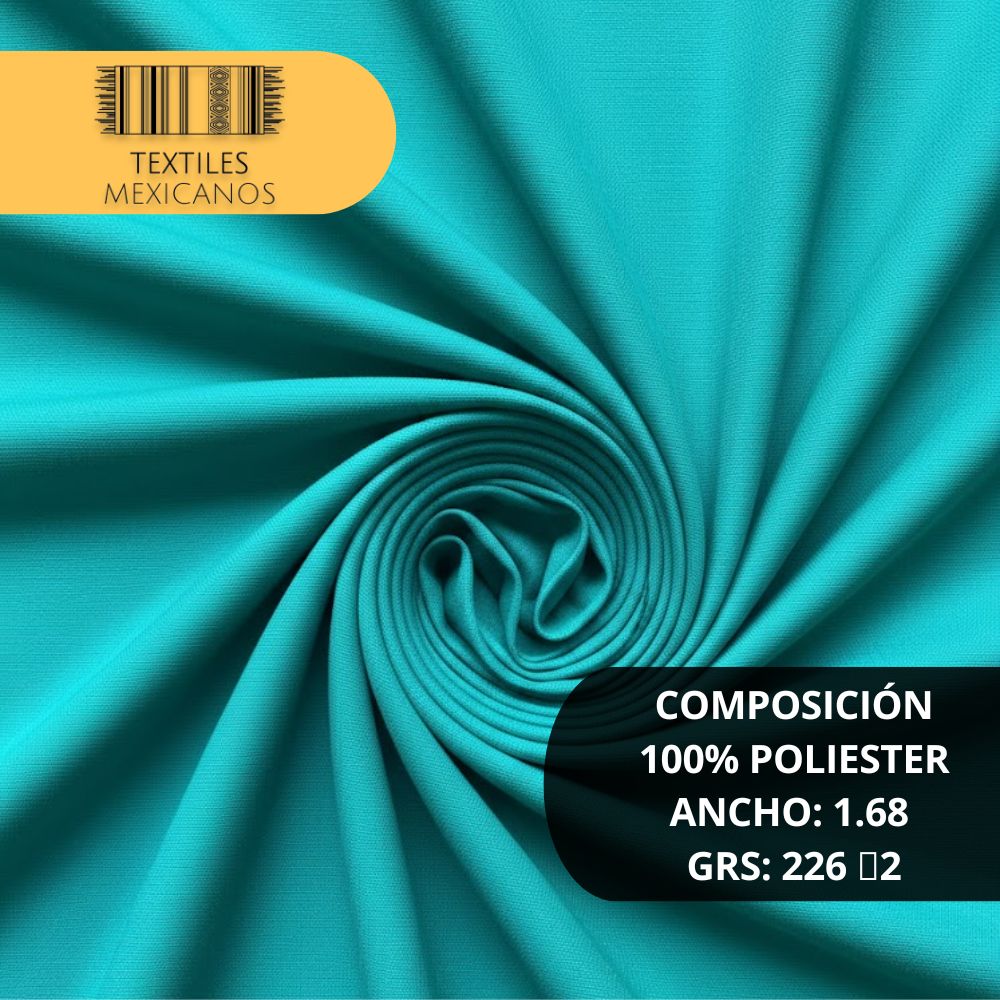 Tela Tergal 100% Poliéster | Resistente, Durable y Versátil (Ancho 1.68 m | 226 g/m²)