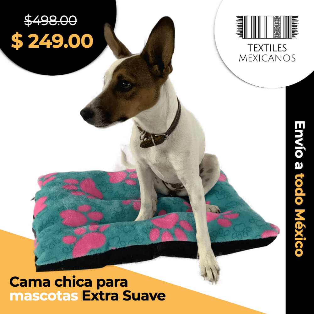 Cama CHICA afelpada para mascotas Extra comfort