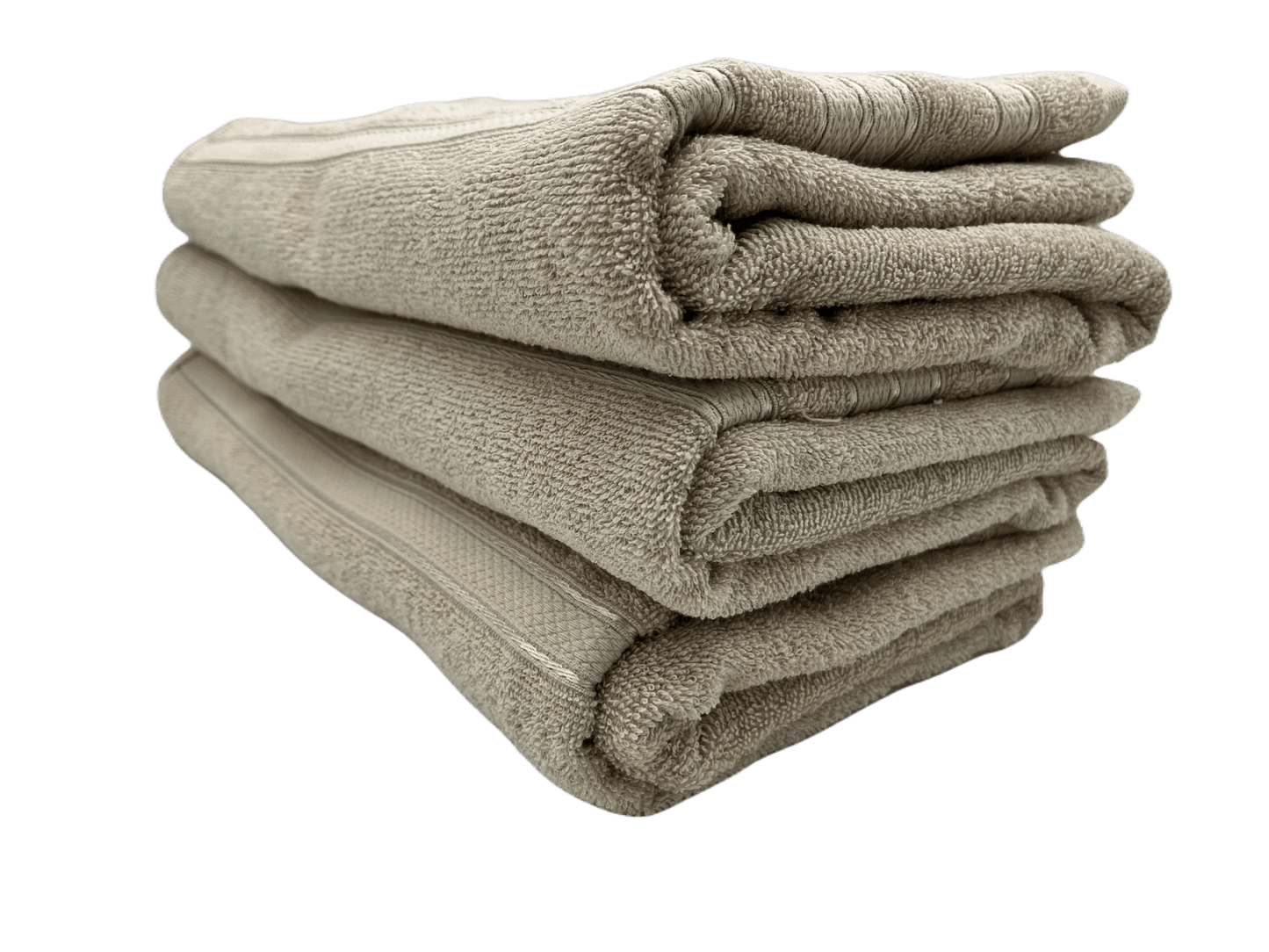 Toalla de algodón importado en medida "baño completo"  es súper suave y absorbente, tamaño de  .80 cm x 1.50 mts